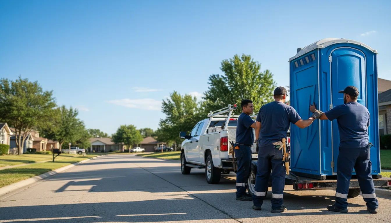 Portable Toilet Rental in Moore, OK near me